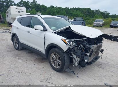 2017 HYUNDAI SANTA FE SPORT 2.4L White  Gasoline 5NMZU3LB3HH031443 photo #1