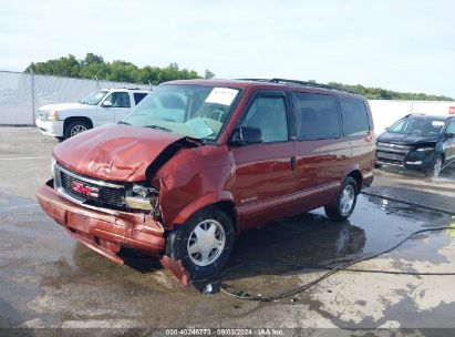 2000 GMC SAFARI SL Red  Gasoline 1GKDM19W4YB531516 photo #3