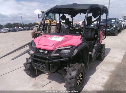 2016 HONDA SXS1000 M5 Red  Gasoline 1HD4LE213LB410410 photo #3