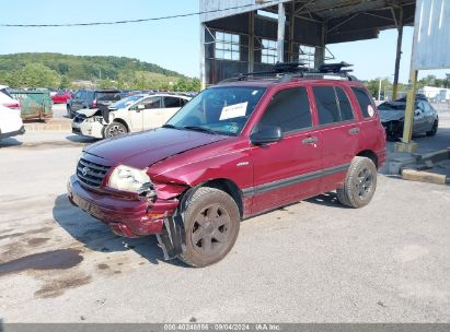 2003 SUZUKI VITARA Red  Gasoline 2S3TD52V136105974 photo #3