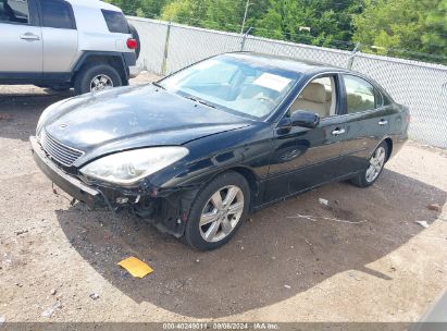 2005 LEXUS ES 330 Black  Gasoline JTHBA30G355134210 photo #3