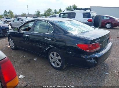 2005 LEXUS ES 330 Black  Gasoline JTHBA30G355134210 photo #4