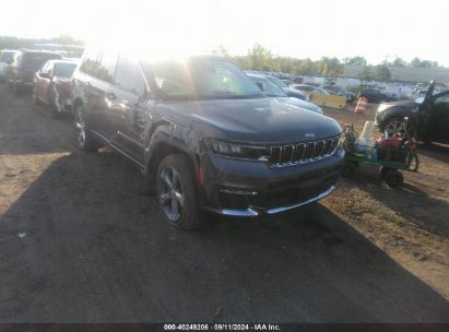 2022 JEEP GRAND CHEROKEE L LIMITED 4X4 Gray  Gasoline 1C4RJKBG7N8534860 photo #1