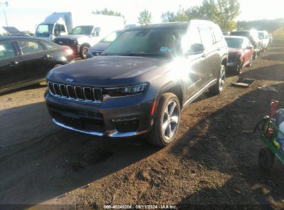 2022 JEEP GRAND CHEROKEE L LIMITED 4X4 Gray  Gasoline 1C4RJKBG7N8534860 photo #3