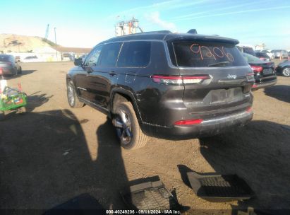 2022 JEEP GRAND CHEROKEE L LIMITED 4X4 Gray  Gasoline 1C4RJKBG7N8534860 photo #4