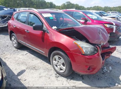 2014 NISSAN ROGUE SELECT S Red  Gasoline JN8AS5MT2EW604206 photo #1