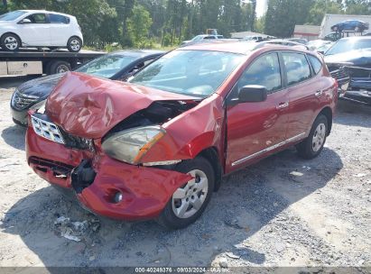 2014 NISSAN ROGUE SELECT S Red  Gasoline JN8AS5MT2EW604206 photo #3