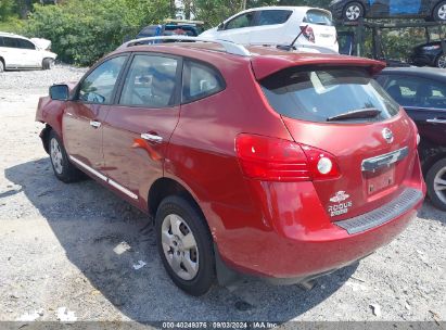 2014 NISSAN ROGUE SELECT S Red  Gasoline JN8AS5MT2EW604206 photo #4