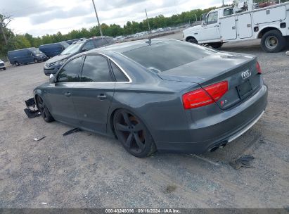 2014 AUDI S8 4.0T Gray  Gasoline WAUD2AFD5EN007139 photo #4