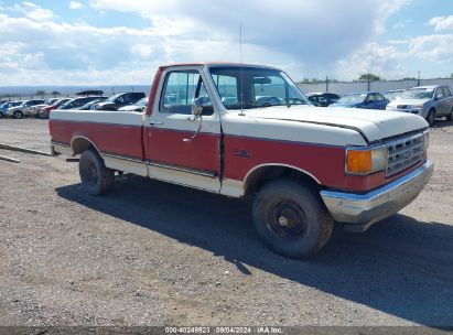 1988 FORD F150 Red  Gasoline 1FTEF14N6JPB33581 photo #1