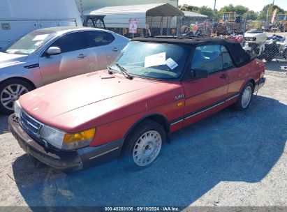 1987 SAAB 900 Red  Gasoline YS3AT76L0H7016877 photo #3