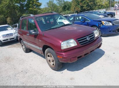 2003 SUZUKI VITARA Maroon  Gasoline 2S3TD52V936103356 photo #1