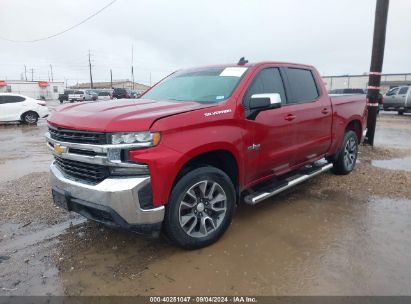 2021 CHEVROLET SILVERADO 1500 2WD  SHORT BED LT Red  Gasoline 3GCPWCEK4MG430558 photo #3