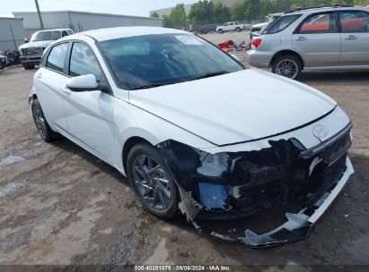 2024 HYUNDAI ELANTRA SEL White  Gasoline KMHLM4DG6RU716953 photo #1