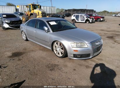 2007 AUDI S8 5.2 Silver  Gasoline WAUPN44E27N010732 photo #1