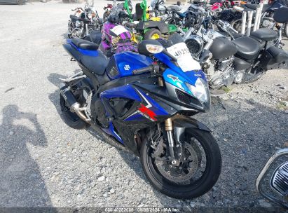 2007 SUZUKI GSX-R600 Blue  Other JS1GN7DA272124890 photo #1