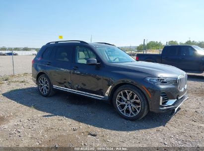 2022 BMW X7 XDRIVE40I Black  Gasoline 5UXCW2C02N9K38582 photo #1