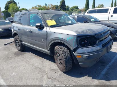 2021 FORD BRONCO SPORT OUTER BANKS Gray  Gasoline 3FMCR9C66MRA58106 photo #1