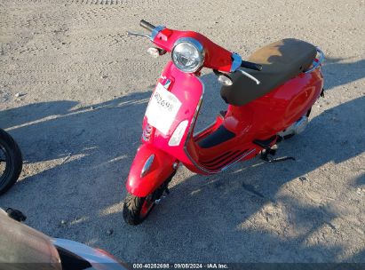 2022 VESPA PRIMAVERA/SPRINT 50 Red  Gasoline ZAPCA06B0N5104600 photo #3