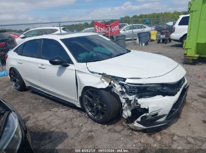 2024 HONDA CIVIC SI SEDAN White  Gasoline 2HGFE1E57RH470042 photo #1