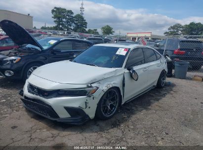 2024 HONDA CIVIC SI SEDAN White  Gasoline 2HGFE1E57RH470042 photo #3