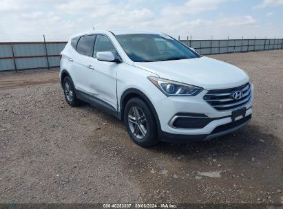 2018 HYUNDAI SANTA FE SPORT 2.4L White  Gasoline 5NMZT3LB1JH084778 photo #1