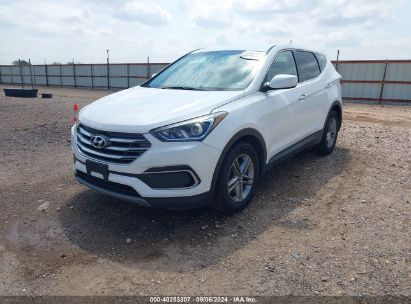 2018 HYUNDAI SANTA FE SPORT 2.4L White  Gasoline 5NMZT3LB1JH084778 photo #3