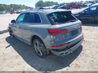 2019 AUDI SQ5 3.0T PREMIUM Gray  Gasoline WA1C4AFY5K2003188 photo #4