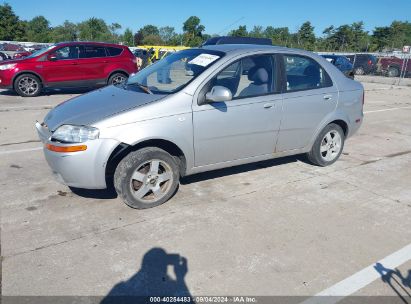 2006 CHEVROLET AVEO LT Silver  Gasoline KL1TG56636B616734 photo #3