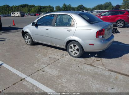 2006 CHEVROLET AVEO LT Silver  Gasoline KL1TG56636B616734 photo #4