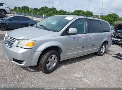 2010 DODGE GRAND CARAVAN SXT Silver  gas 2D4RN5D16AR196898 photo #3