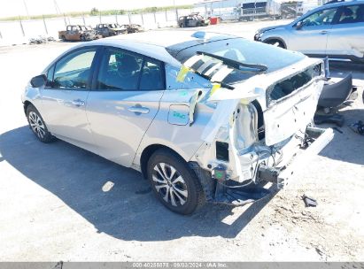 2022 TOYOTA PRIUS XLE AWD-E Silver  Hybrid JTDL9MFU1N3034653 photo #4