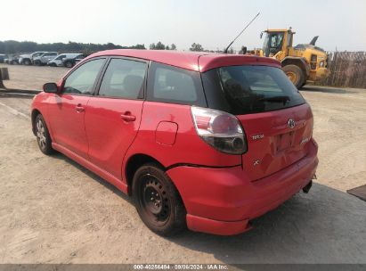 2005 TOYOTA MATRIX XR Red  Gasoline 2T1KR32E55C436798 photo #4