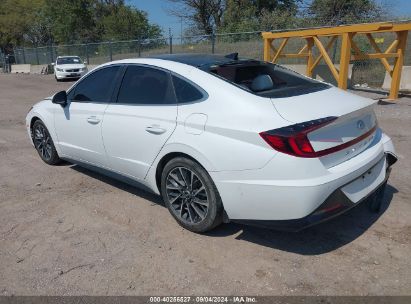 2020 HYUNDAI SONATA LIMITED White  Gasoline 5NPEH4J28LH008229 photo #4