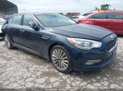 2015 KIA K900 LUXURY Blue  Gasoline KNALW4D40F6018520 photo #1