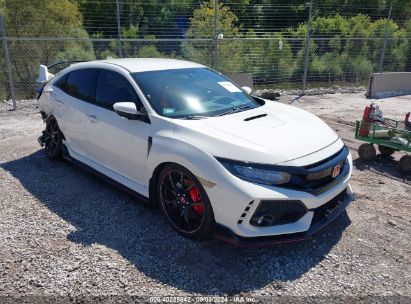 2018 HONDA CIVIC TYPE R TOURING White  Gasoline SHHFK8G74JU202783 photo #1