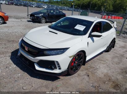 2018 HONDA CIVIC TYPE R TOURING White  Gasoline SHHFK8G74JU202783 photo #3