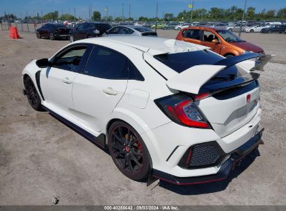 2018 HONDA CIVIC TYPE R TOURING White  Gasoline SHHFK8G74JU202783 photo #4