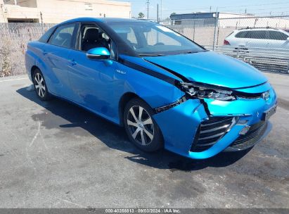 2017 TOYOTA MIRAI Blue  Other JTDBVRBD7HA002476 photo #1