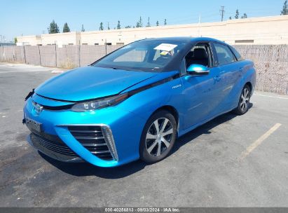 2017 TOYOTA MIRAI Blue  Other JTDBVRBD7HA002476 photo #3