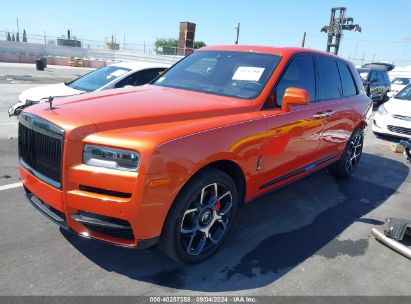 2022 ROLLS-ROYCE CULLINAN Orange  Gasoline SLATV8C06NU211705 photo #3