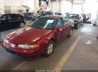 2001 OLDSMOBILE ALERO GL1 Burgundy  Gasoline 1G3NL52T31C109747 photo #3