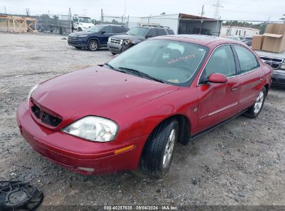 2003 MERCURY SABLE LS PREMIUM Red  Gasoline 1MEHM55S93A621717 photo #3