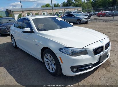 2016 BMW 528I White  Gasoline WBA5A5C5XGG352962 photo #1