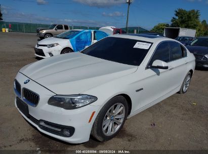 2016 BMW 528I White  Gasoline WBA5A5C5XGG352962 photo #3