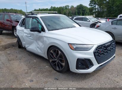 2022 AUDI SQ5 PRESTIGE TFSI QUATTRO TIPTRONIC White  Gasoline WA1C4BFY4N2034068 photo #1