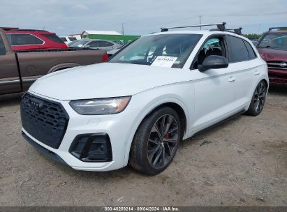 2022 AUDI SQ5 PRESTIGE TFSI QUATTRO TIPTRONIC White  Gasoline WA1C4BFY4N2034068 photo #3