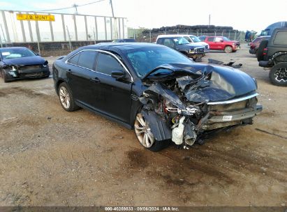 2013 FORD TAURUS SHO Black  Gasoline 1FAHP2KTXDG209511 photo #1