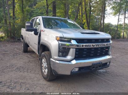 2023 CHEVROLET SILVERADO 3500HD 4WD  LONG BED LT Silver  Gasoline 2GC4YTE74P1706405 photo #1