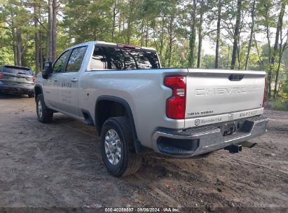 2023 CHEVROLET SILVERADO 3500HD 4WD  LONG BED LT Silver  Gasoline 2GC4YTE74P1706405 photo #4